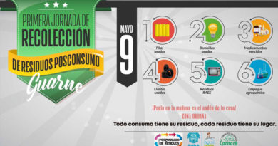 Se hará en Guarne la 1era jornada de recolección de residuos posconsumo Se hará en Guarne la 1era jornada de recolección de residuos posconsumo